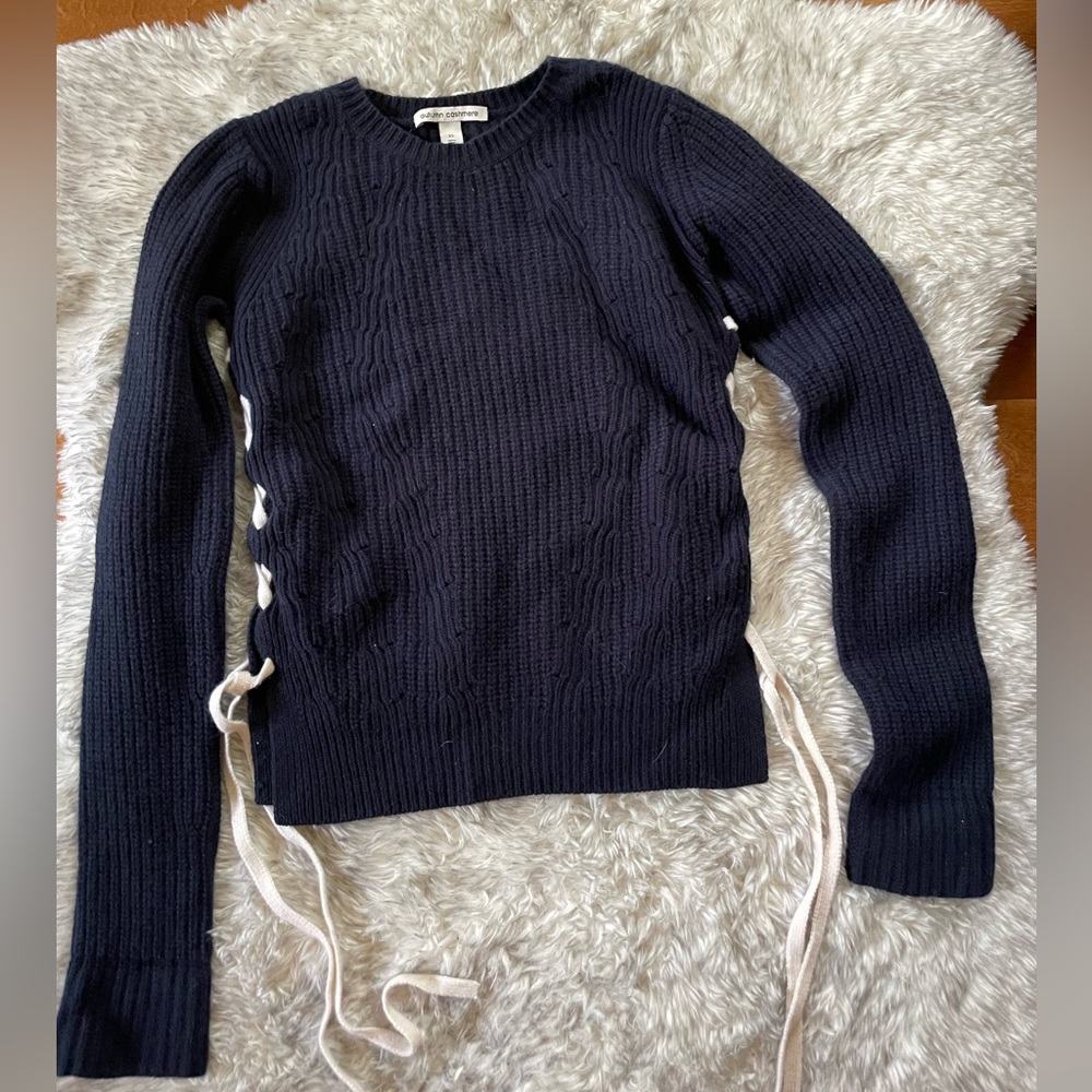 Autumn Cashmere Sweater Navy Blue Size XS